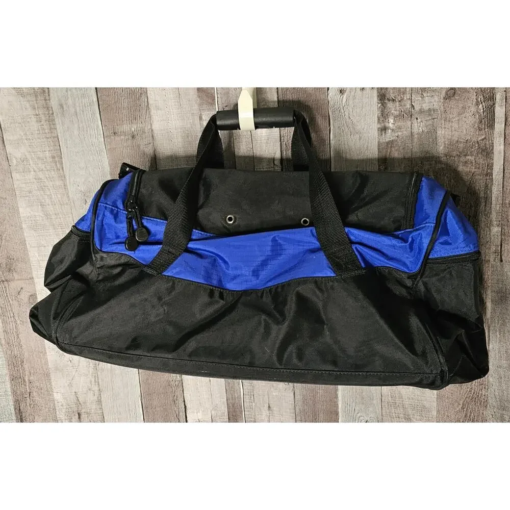 OGIO Sport Black Blue BAG Duffle Gym Locker Travel Yoga